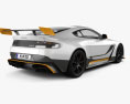 Aston Martin V12 Vantage GT3 2017 3Dモデル 後ろ姿