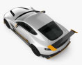 Aston Martin V12 Vantage GT3 2017 3D模型 顶视图