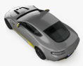 Aston Martin V12 Vantage S Sport-Plus 2020 3D-Modell Draufsicht