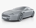 Aston Martin V12 Vantage S Sport-Plus 2020 3d model clay render