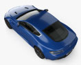 Aston Martin V8 Vantage S 2020 Modèle 3d vue du dessus