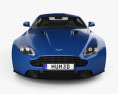 Aston Martin V8 Vantage S 2020 Modèle 3d vue frontale