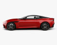 Aston Martin DBS Superleggera 2020 3D模型 侧视图