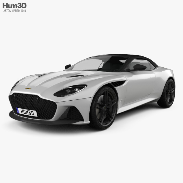 Aston Martin DBS Superleggera Volante 2022 3D model
