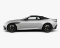 Aston Martin DBS Superleggera Volante 2020 3D模型 侧视图