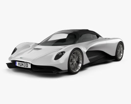 3D model of Aston Martin Valhalla 2022
