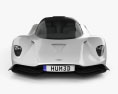 Aston Martin Valhalla 2022 3D 모델  front view