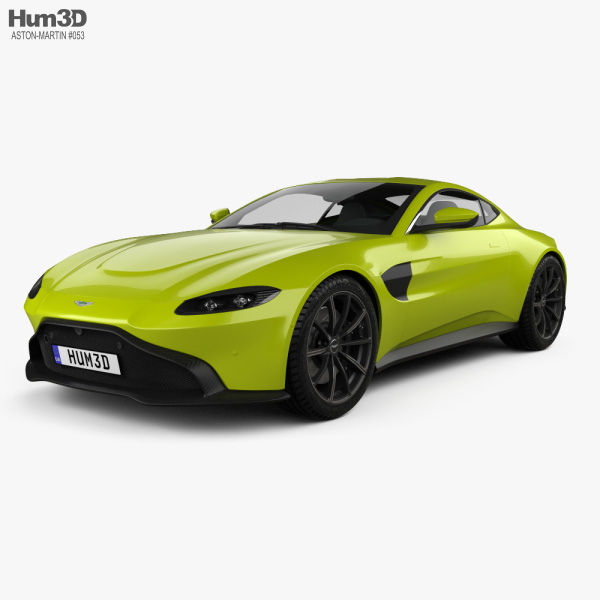 Aston Martin Vantage coupe 2021 3D model