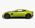 Aston Martin Vantage coupe 2021 3D模型 侧视图