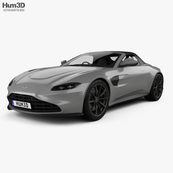 Aston Martin Vantage ロードスター 2020 3Dモデル
