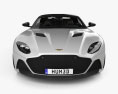 Aston Martin DBS Superleggera Volante 인테리어 가 있는 2024 3D 모델  front view