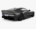 Aston Martin Victor 2022 3D-Modell Rückansicht