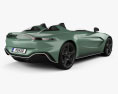 Aston Martin V12 Speedster 2024 Modello 3D vista posteriore