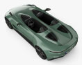 Aston Martin V12 Speedster 2024 3D-Modell Draufsicht