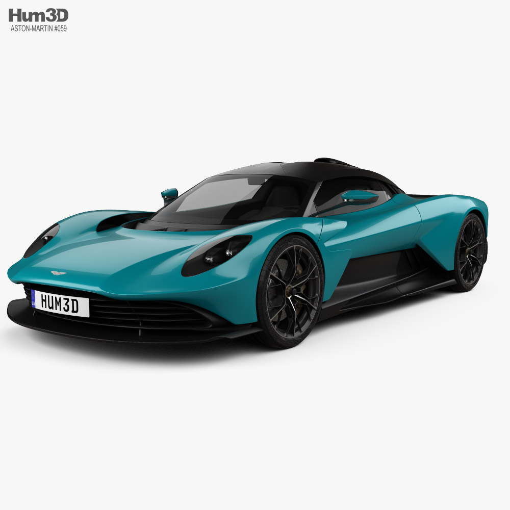 Aston Martin Valhalla 2022 3D модель
