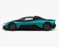 Aston Martin Valhalla 2022 3d model side view