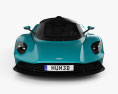 Aston Martin Valhalla 2022 3Dモデル front view