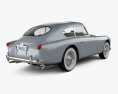 Aston Martin DB2 Saloon 1958 3D-Modell Rückansicht