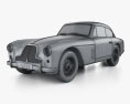 Aston Martin DB2 Saloon 1958 3D 모델  wire render