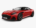 Aston Martin DBS Superleggera з детальним інтер'єром 2023 3D модель