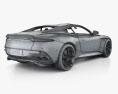 Aston Martin DBS Superleggera mit Innenraum 2023 3D-Modell