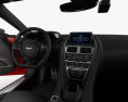 Aston Martin DBS Superleggera con interni 2023 Modello 3D dashboard