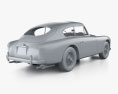 Aston Martin DB2 Saloon с детальным интерьером и двигателем 1958 3D модель