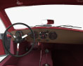 Aston Martin DB2 Saloon mit Innenraum und Motor 1958 3D-Modell dashboard