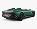 Aston-Martin DBR22 2024 3D模型 后视图