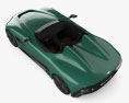 Aston-Martin DBR22 2024 3D模型 顶视图