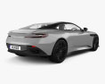 Aston-Martin DB12 2024 3D-Modell Rückansicht