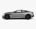 Aston-Martin DB12 2024 3D模型 侧视图