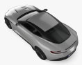 Aston-Martin DB12 2024 3D-Modell Draufsicht