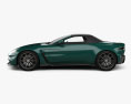 Aston Martin V12 Vantage Roadster 2024 Modèle 3d vue de côté