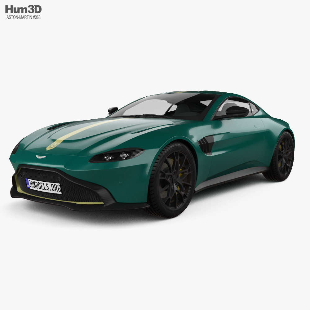 Aston Martin Vantage AMR 2022 3D model