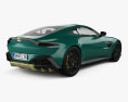Aston Martin Vantage AMR 2022 3D-Modell Rückansicht