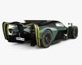 Aston-Martin Valkyrie AMR Pro 2024 3d model back view