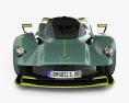 Aston-Martin Valkyrie AMR Pro 2024 3D 모델  front view