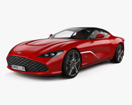 Aston Martin DBS GT Zagato 2022 Modelo 3D