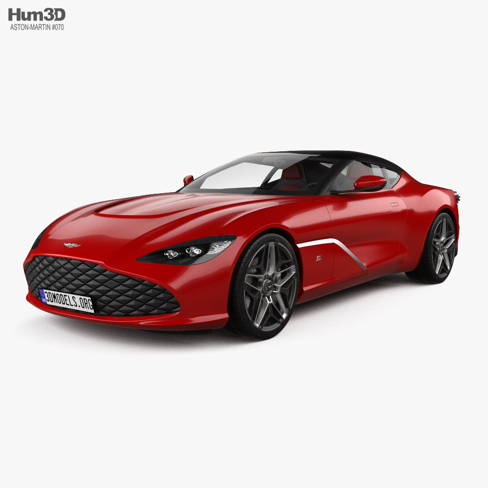 Aston Martin DBS GT Zagato 2019 3D model