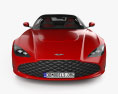 Aston Martin DBS GT Zagato 2022 Modelo 3d vista de frente