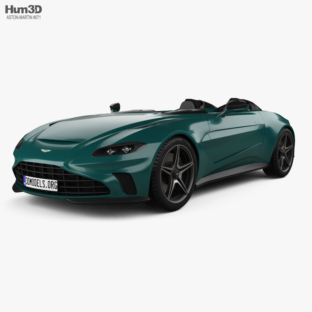 Aston Martin V12 Vantage Speedster 2020 3D model