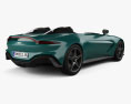 Aston Martin V12 Vantage Speedster 2023 3D-Modell Rückansicht