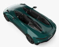 Aston Martin V12 Vantage Speedster 2023 3D-Modell Draufsicht