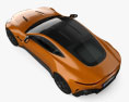 Aston-Martin Vantage 2024 3D模型 顶视图