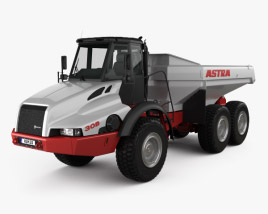 3D model of Astra ADT 30D Dump Truck 2016