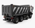 Astra HD9 (84-52) Dump Truck 4-axle 2016 3d model back view