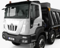 Astra HD9 (84-52) Dump Truck 4-axle with HQ interior 2012 3d model