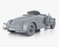 Auburn Boattail Speedster 8-115 1931 3D модель