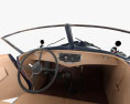 Auburn Boattail Speedster 8-115 com interior e motor 1931 Modelo 3d dashboard